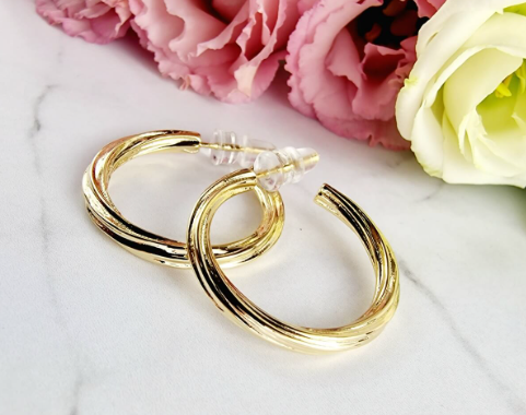 Kolczyki w kształcie koła