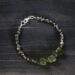 bransoletka z zielonymi kamieniami